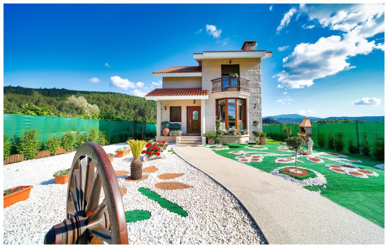 Вилла Casa Victoria Garden Con Jacuzzi Y Piscina Кальдас-де-Рейес Экстерьер фото