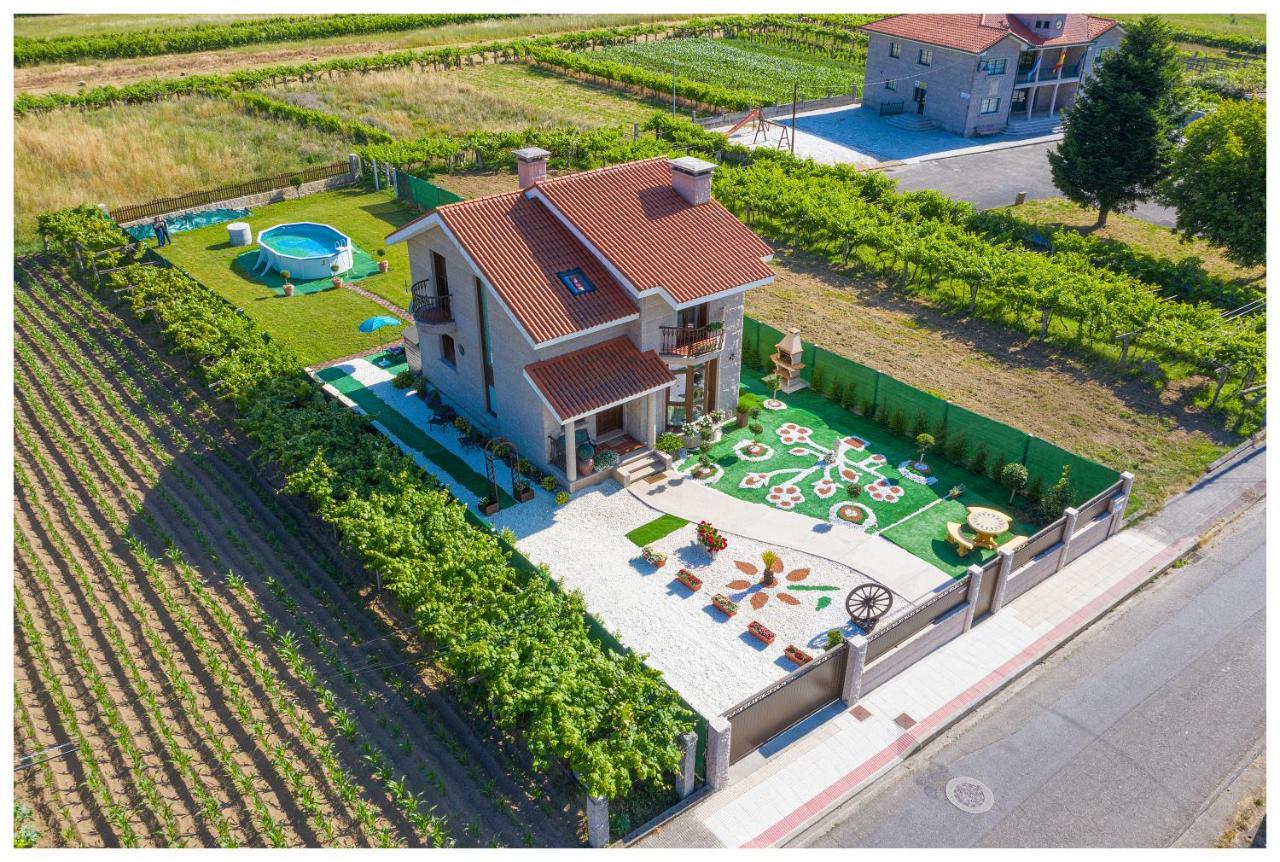 Вилла Casa Victoria Garden Con Jacuzzi Y Piscina Кальдас-де-Рейес Экстерьер фото