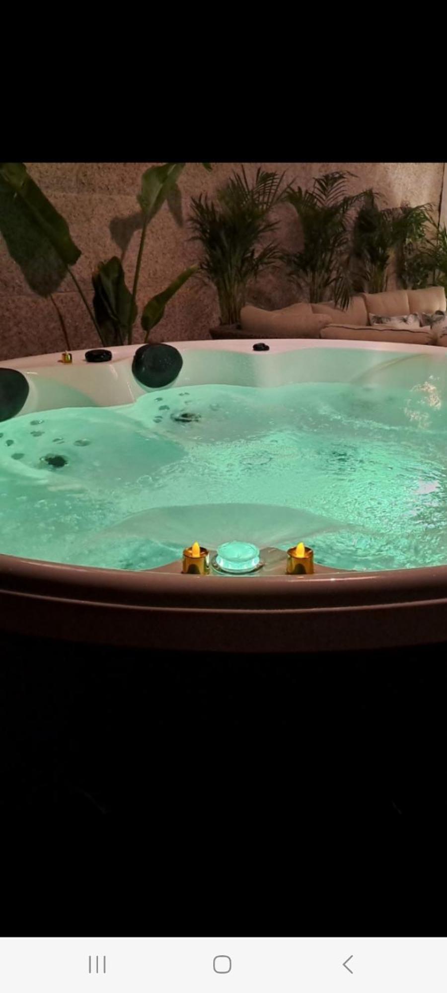 Вилла Casa Victoria Garden Con Jacuzzi Y Piscina Кальдас-де-Рейес Экстерьер фото